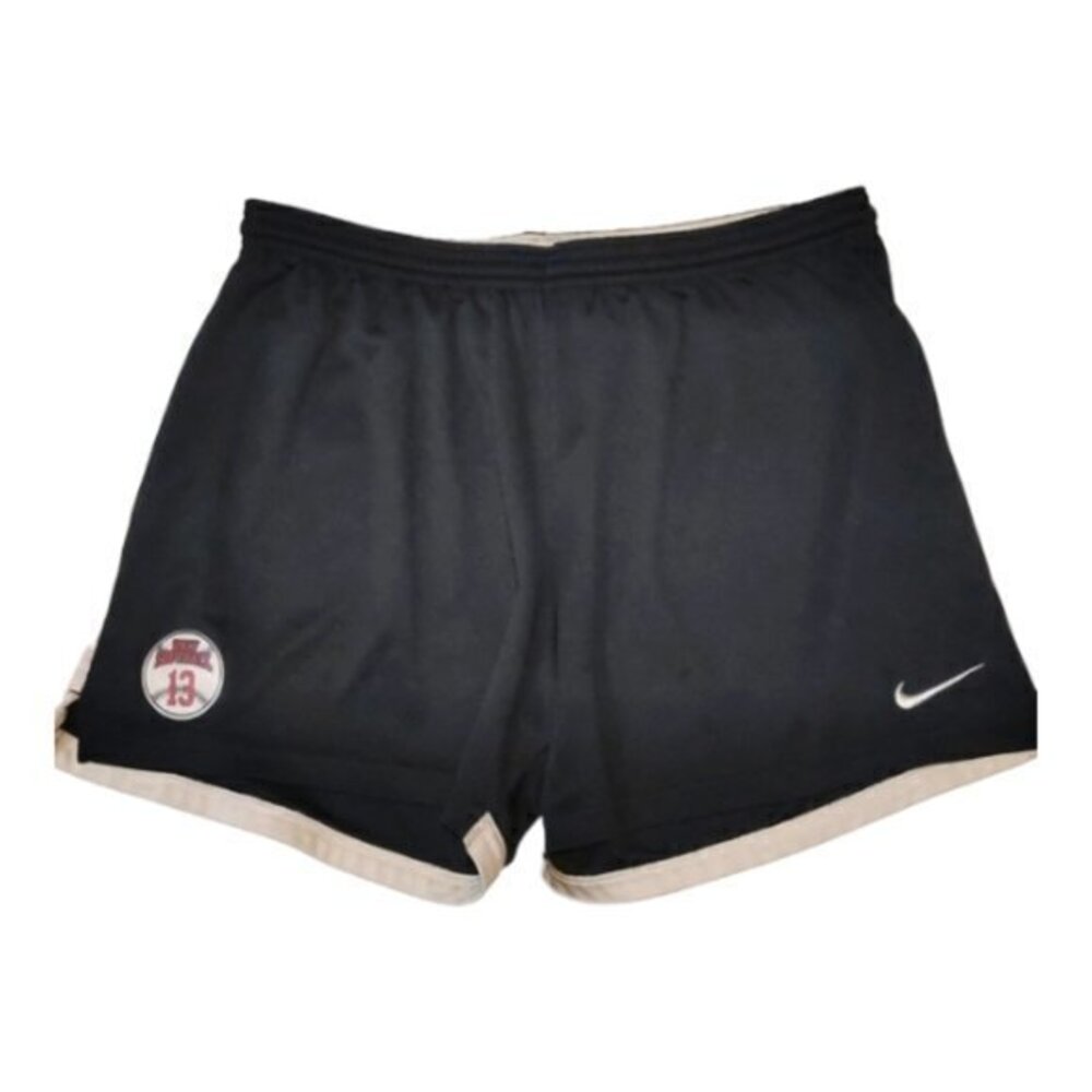 Nike UNLV Las Vegas Black Softball Shorts Size Medium GUC #2801